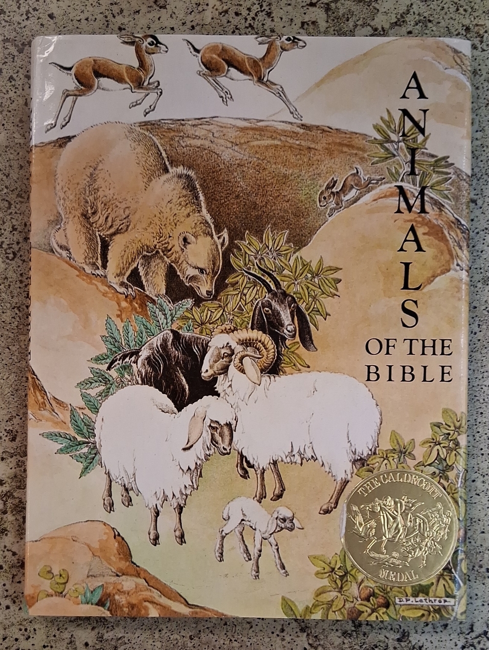 Animals Of The Bible Dorothy Lathrop Vintage Antique Caldecott Medal